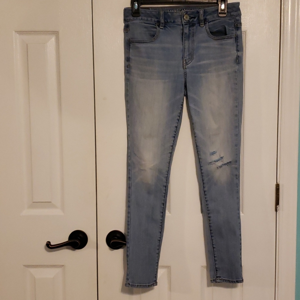 2 for 30 American Eagle Super Stretch jeans